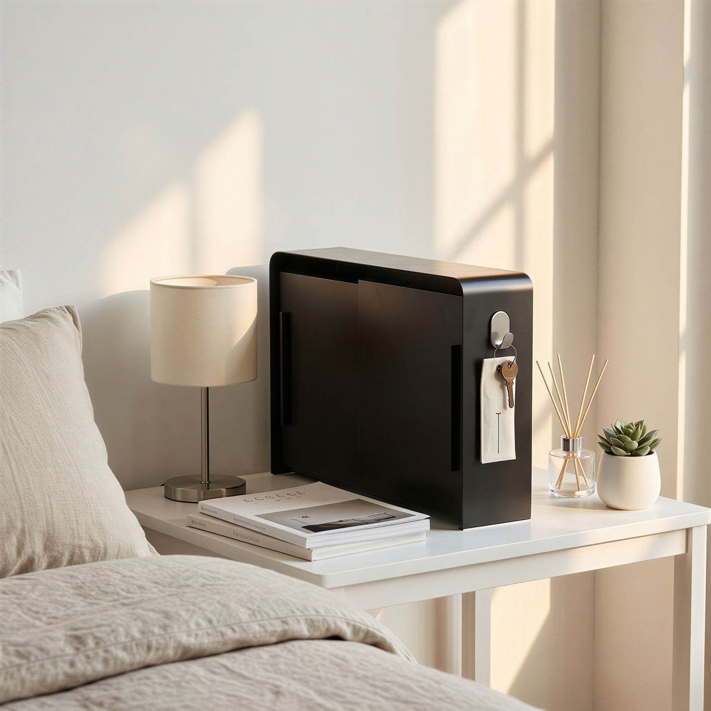 Slim Sliding Metal Storage Organizer
