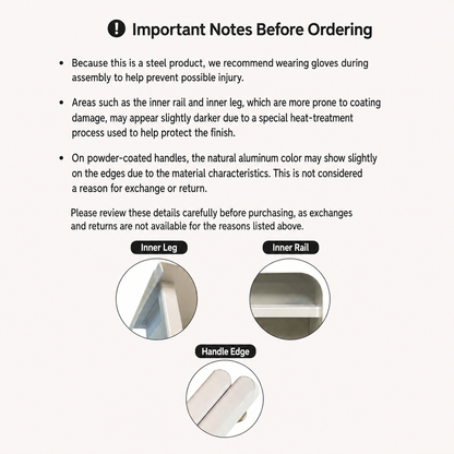Slim Sliding Metal Storage Organizer