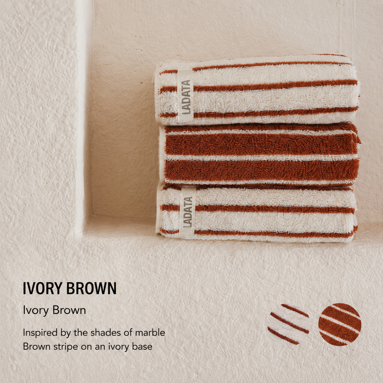 Double-Sided Pattern Hotel Towel Set (5-Piece)