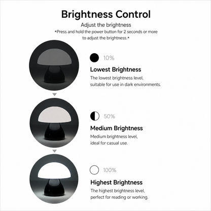 Mini Glow Mushroom LED Mood Light (Set of 2)