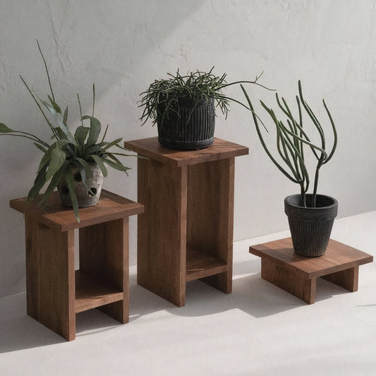 Wooden Flower Pot Stand