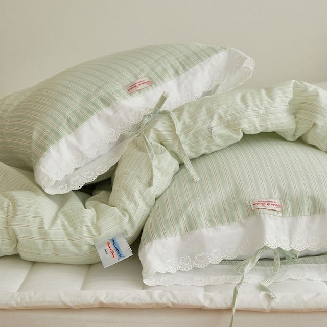 Little Sleepy Soft Lace Cotton Pillowcase - image 5 of 8