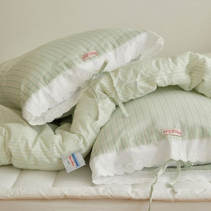 Little Sleepy Soft Lace Cotton Pillowcase - image 5 of 8