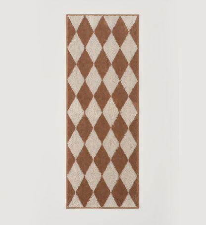 Argyle Checkerboard Mat