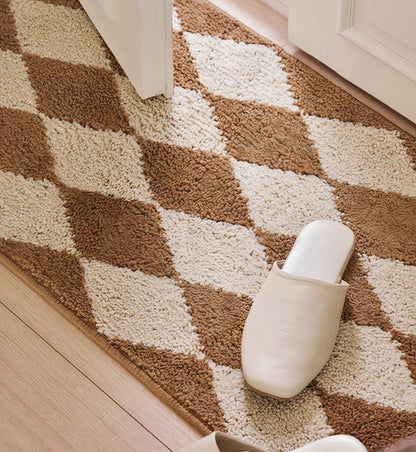 Argyle Checkerboard Mat