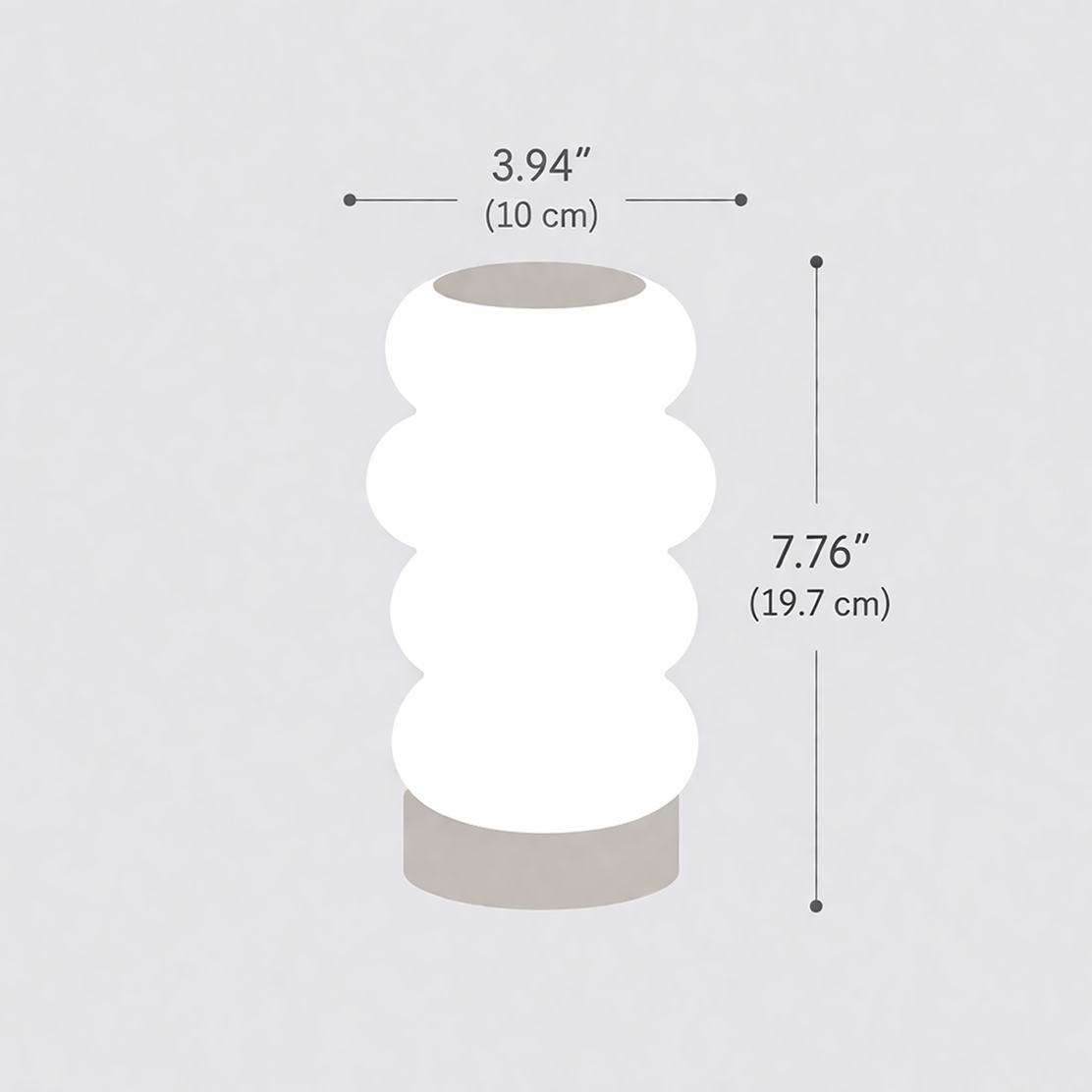 Wireless Touch Bubble Mood Lamp