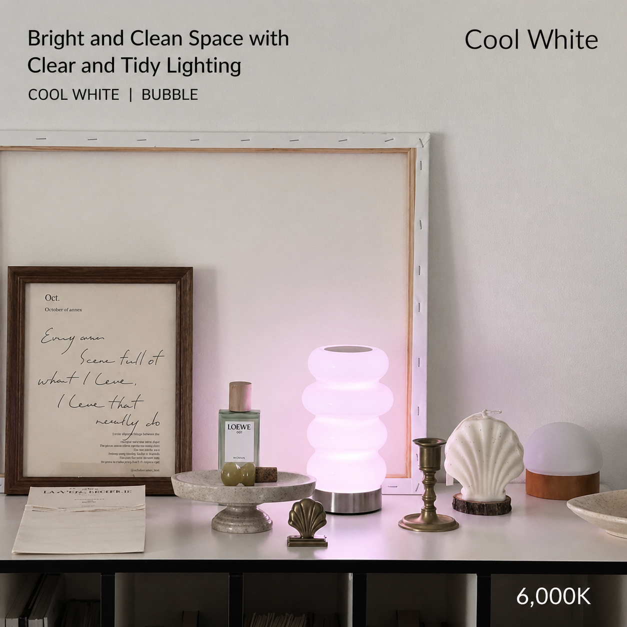 Wireless Touch Bubble Mood Lamp