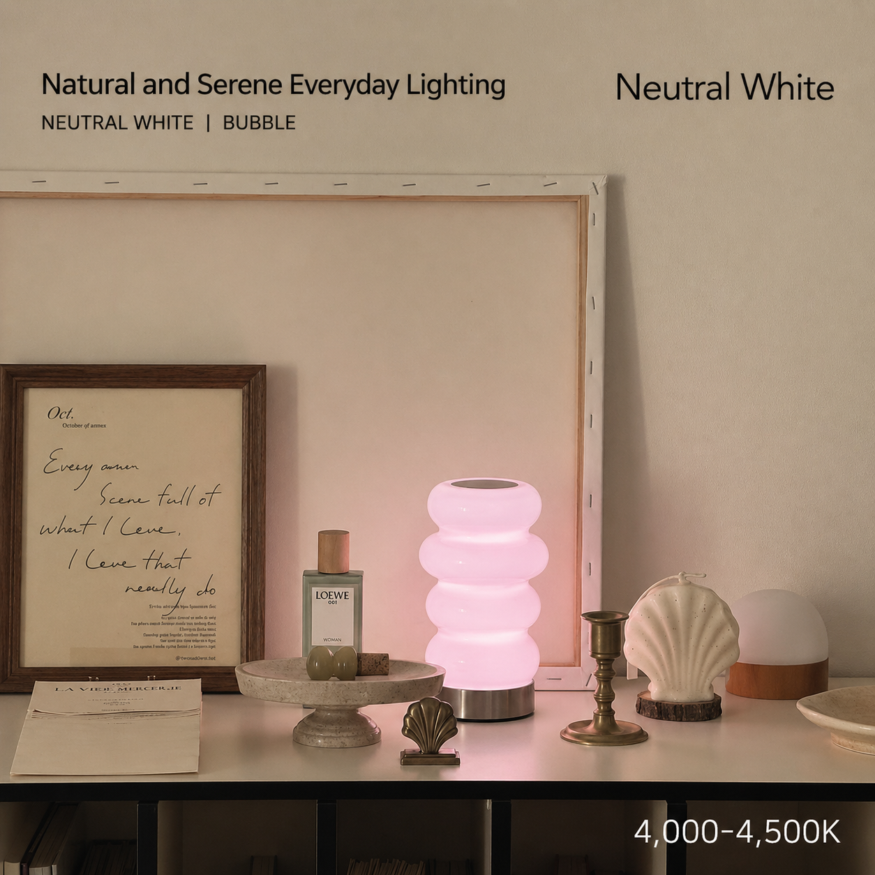 Wireless Touch Bubble Mood Lamp