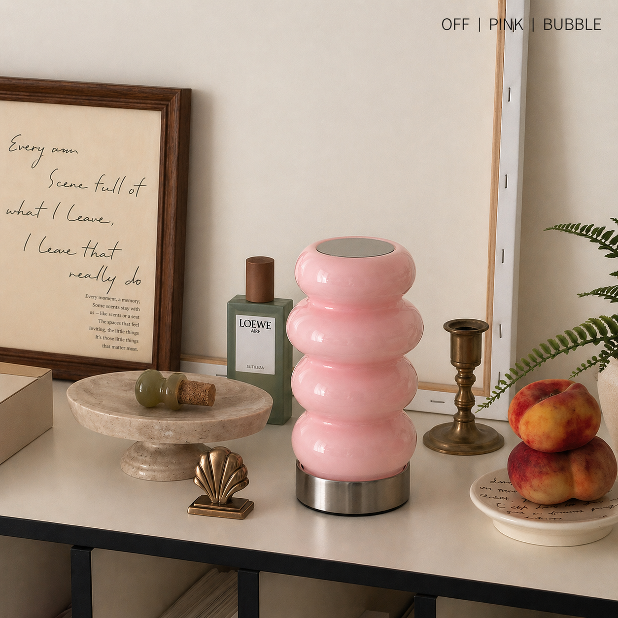 Wireless Touch Bubble Mood Lamp