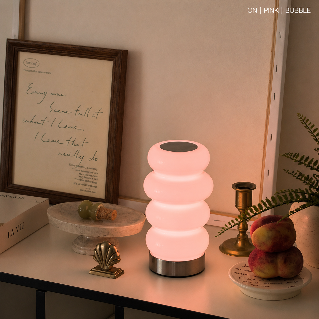 Wireless Touch Bubble Mood Lamp