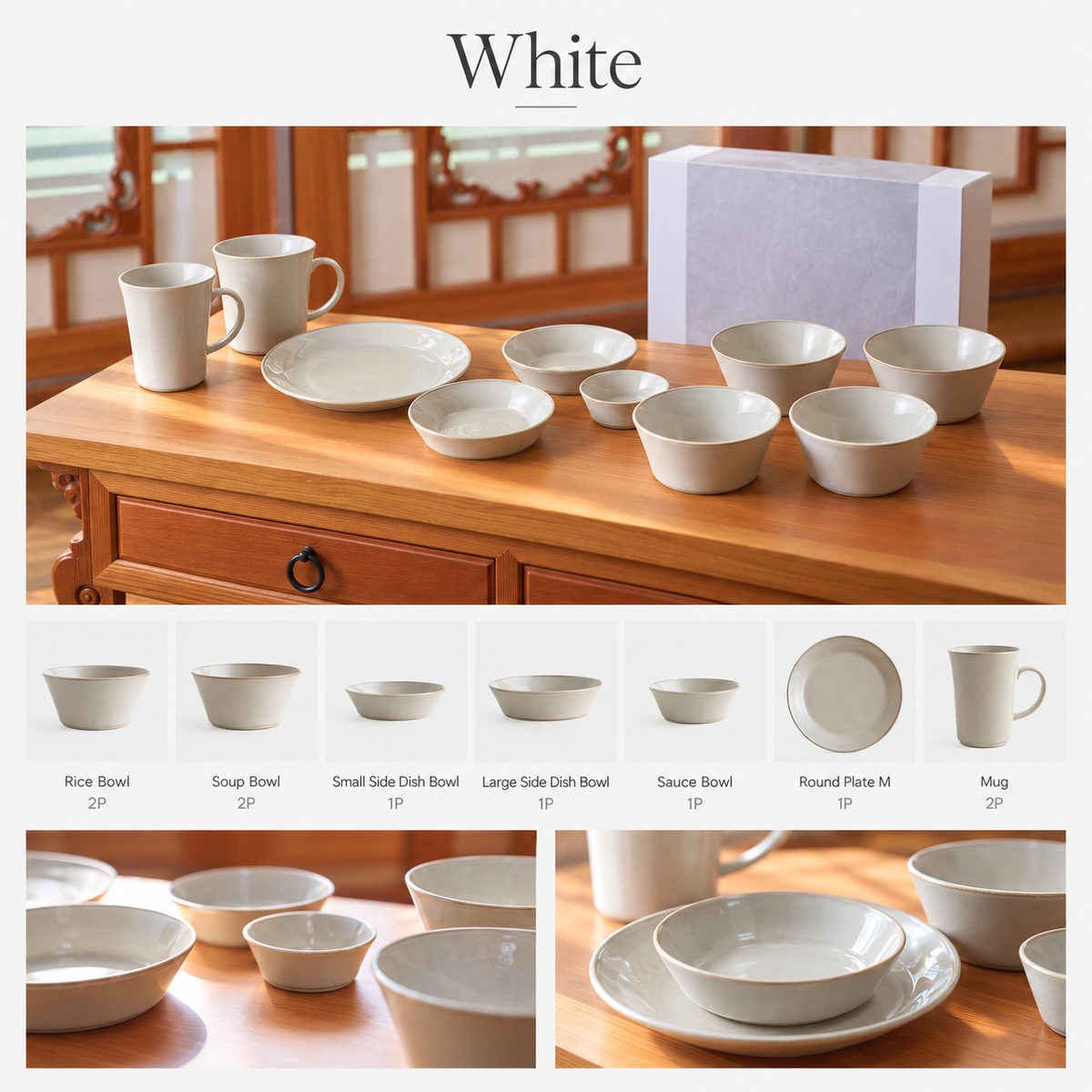 Dan Dinnerware Set for 2 (10-Piece)