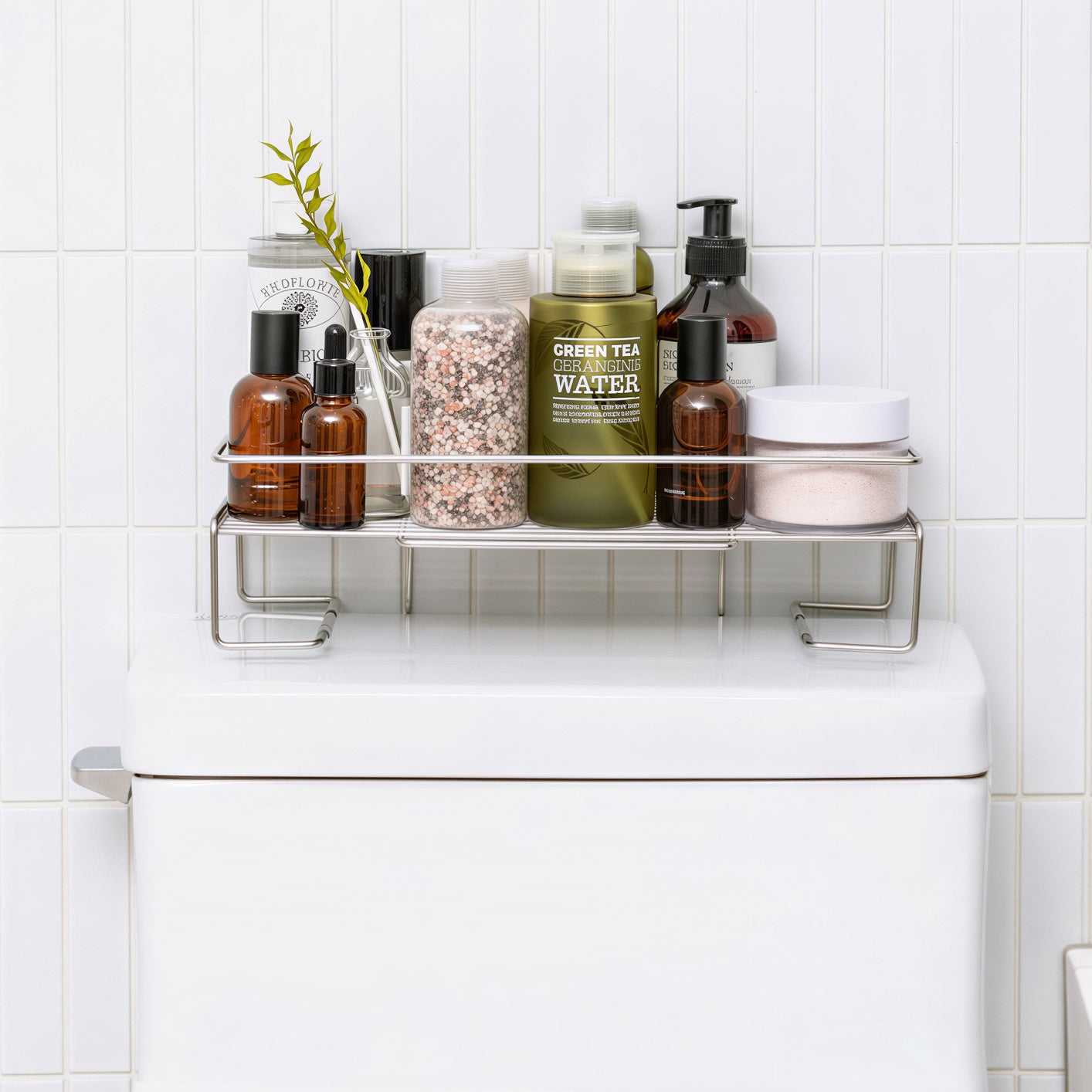 Over-Toilet Stainless Storage Shelf