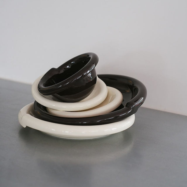 Double Node Round Plate