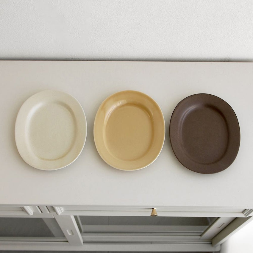 Cozy Clay Oval Plate