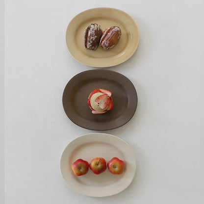 Cozy Clay Oval Plate