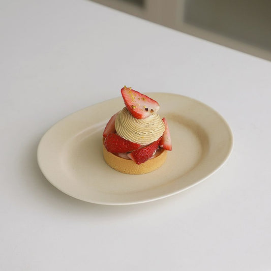 Cozy Clay Oval Plate