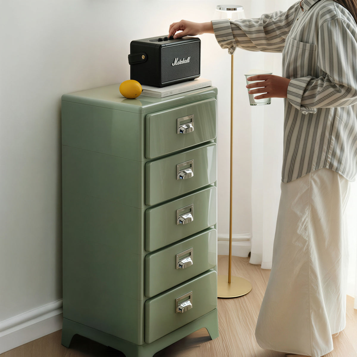 Moto Retro Drawer Cabinet
