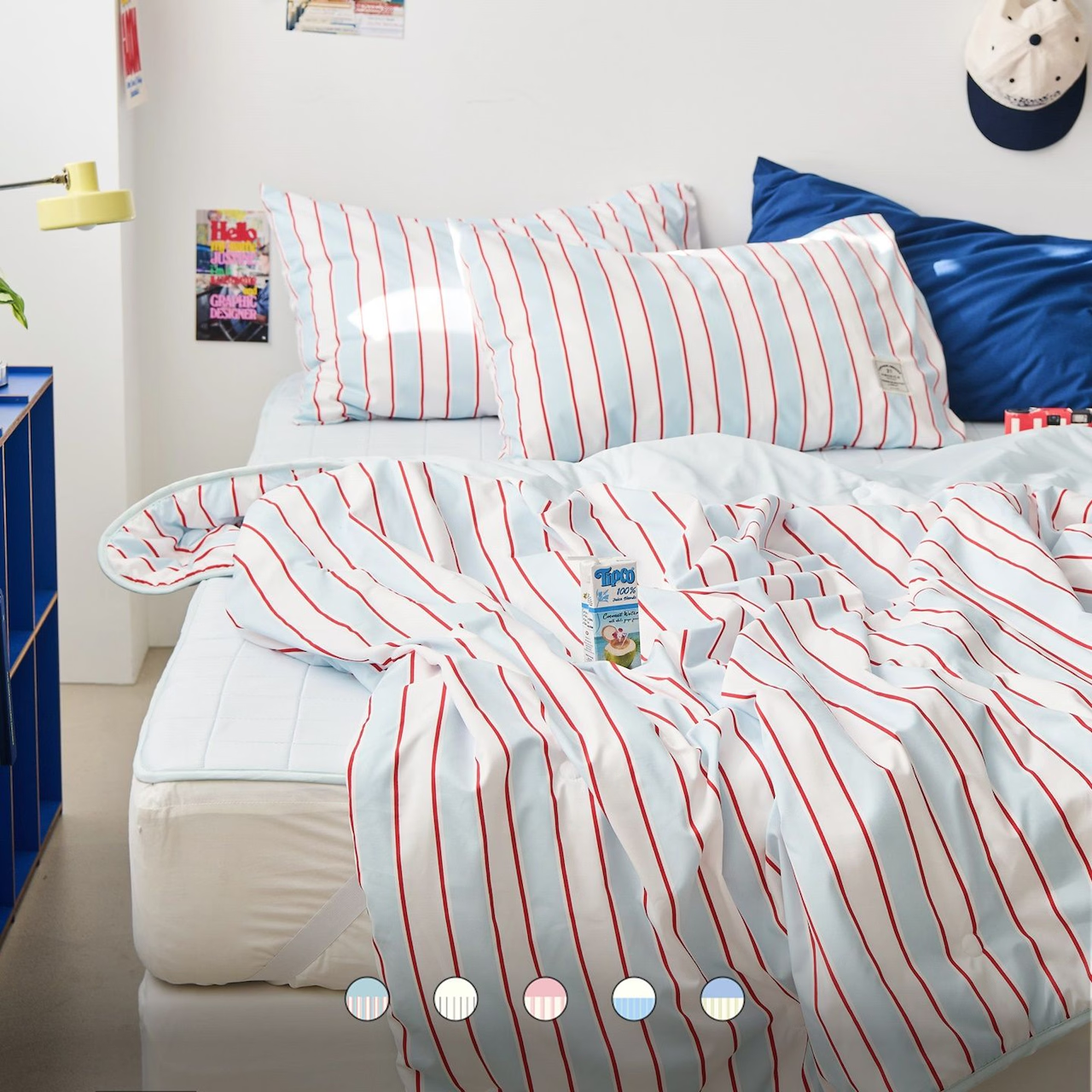 Cooling Washed Summer Comforter Set