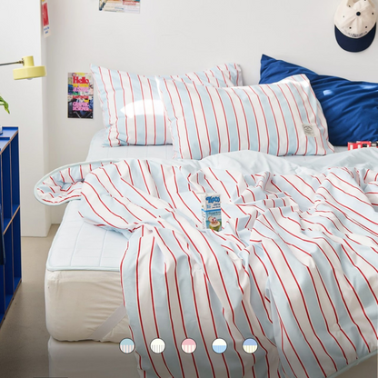 Cooling Washed Summer Comforter Set