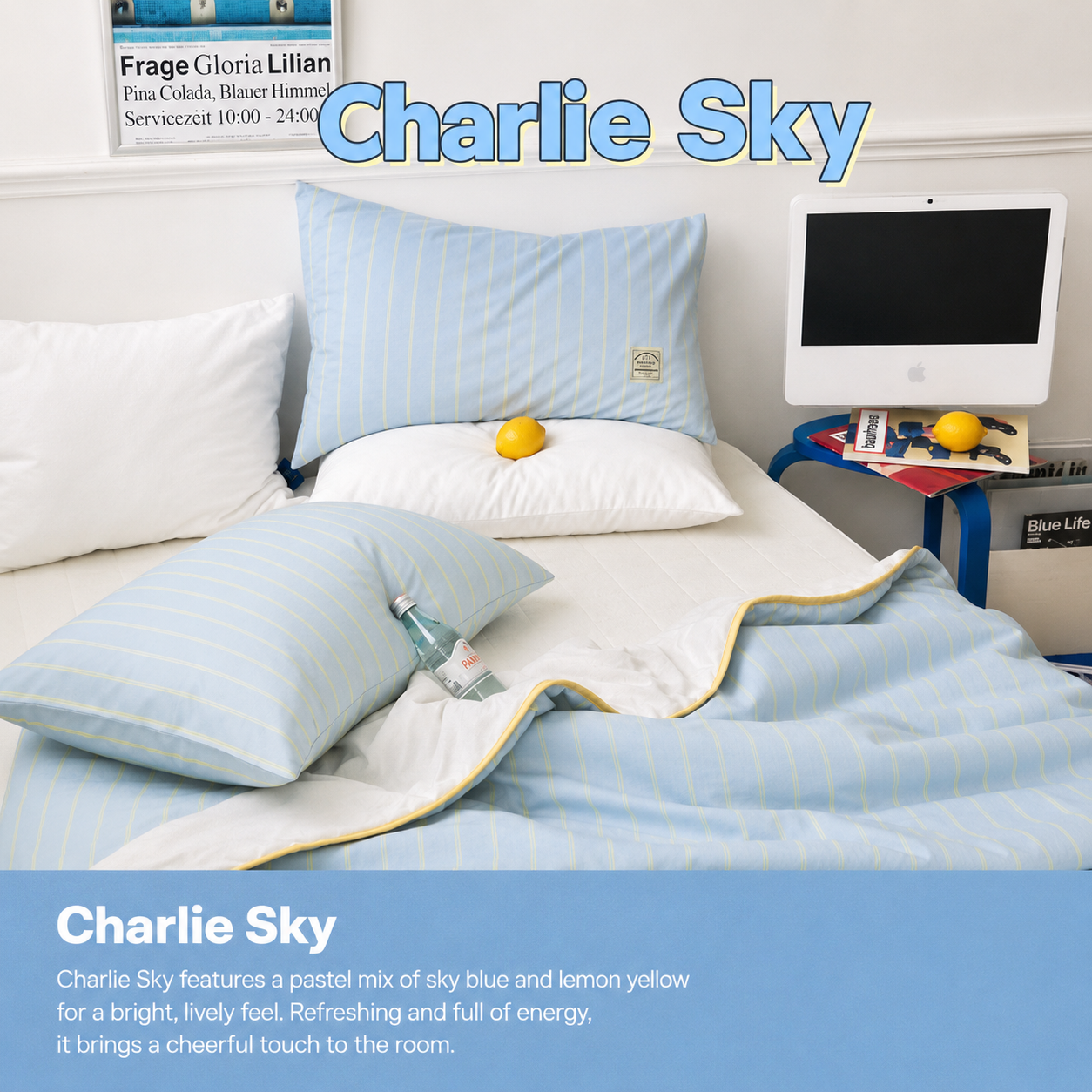 Cooling Washed Summer Comforter Set