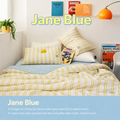 Cooling Washed Summer Comforter Set