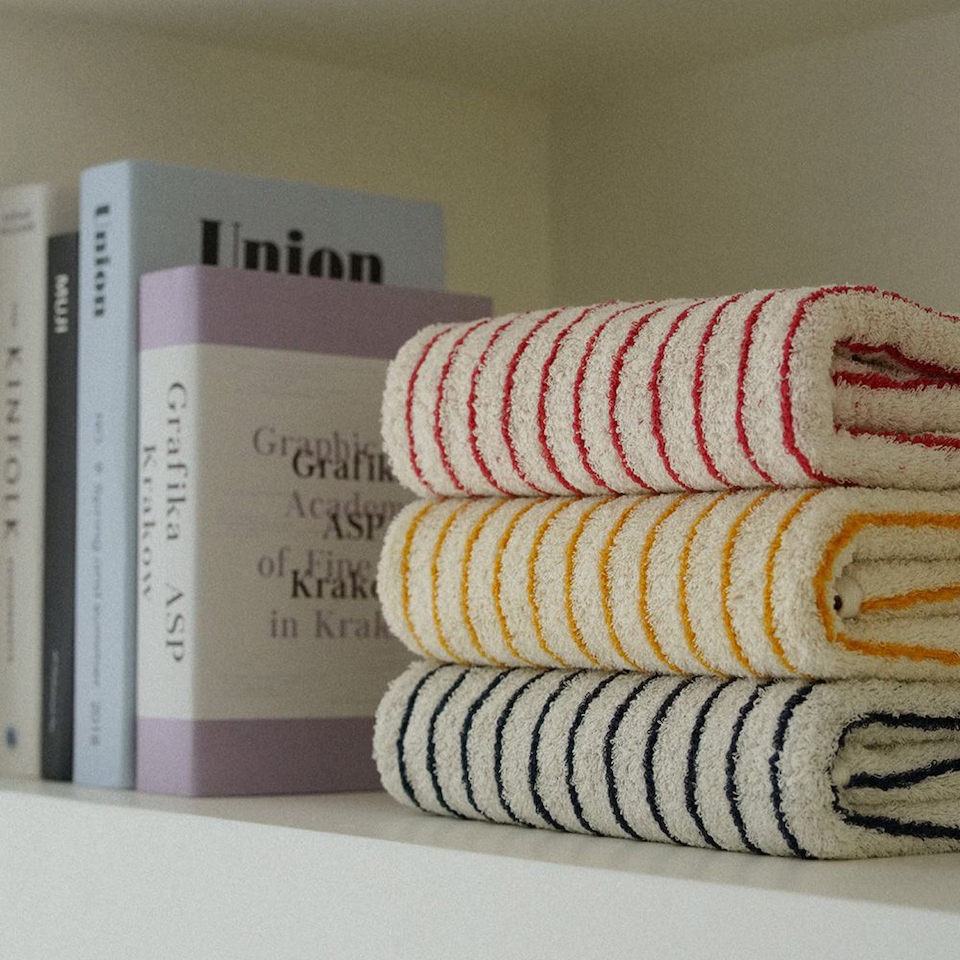 Clauman 60s Compact Combed Cotton Hotel Towel Set (10-Piece)