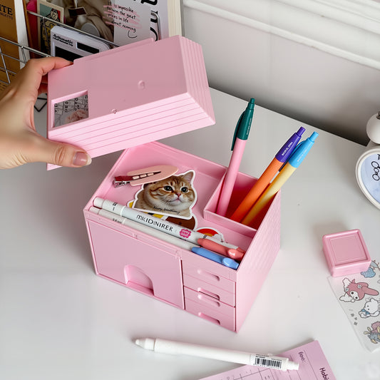 Mini House Desk Organizer