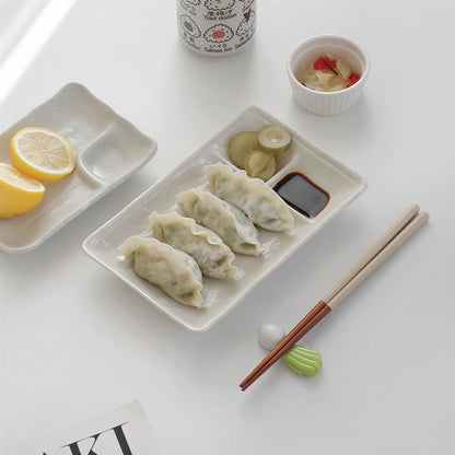 Oatmeal 3-Compartment Brunch Plate