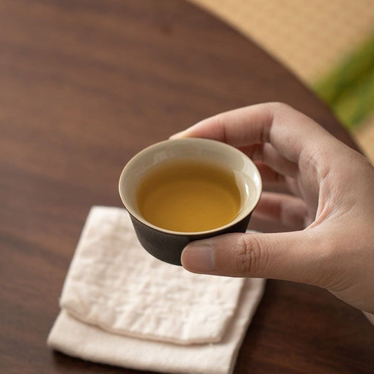 Matte Black Ceramic Teapot Set