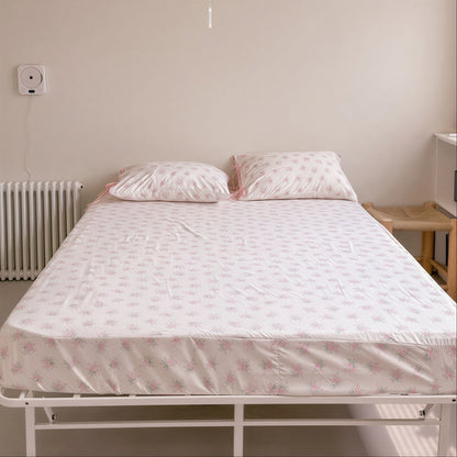 Retro Roselin Mattress Fitted Sheet - close up
