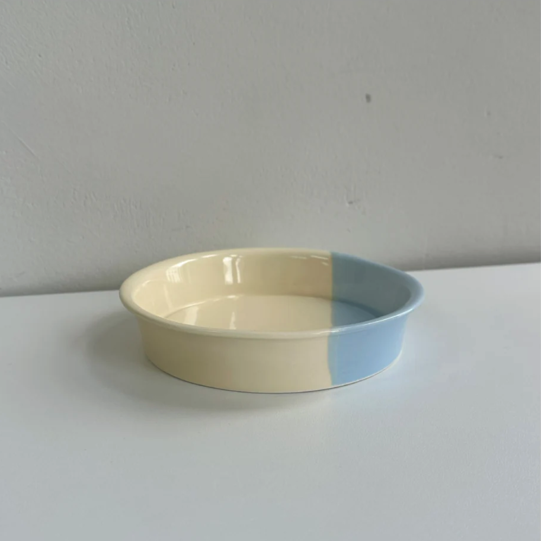 Two-Tone Ceramic Side Plate - detail view