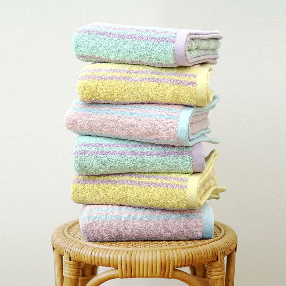 Mellow Stripe Hotel Towel Set (10-Piece)