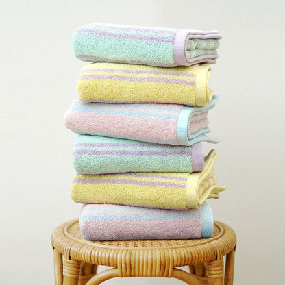 Mellow Stripe Hotel Towel Set (10-Piece)