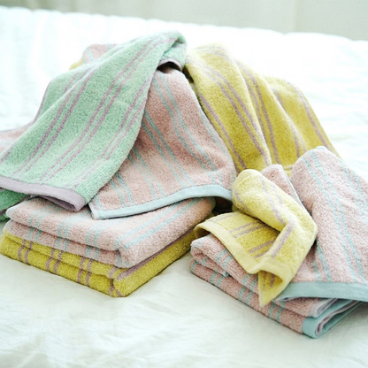 Mellow Stripe Hotel Towel Set (10-Piece)