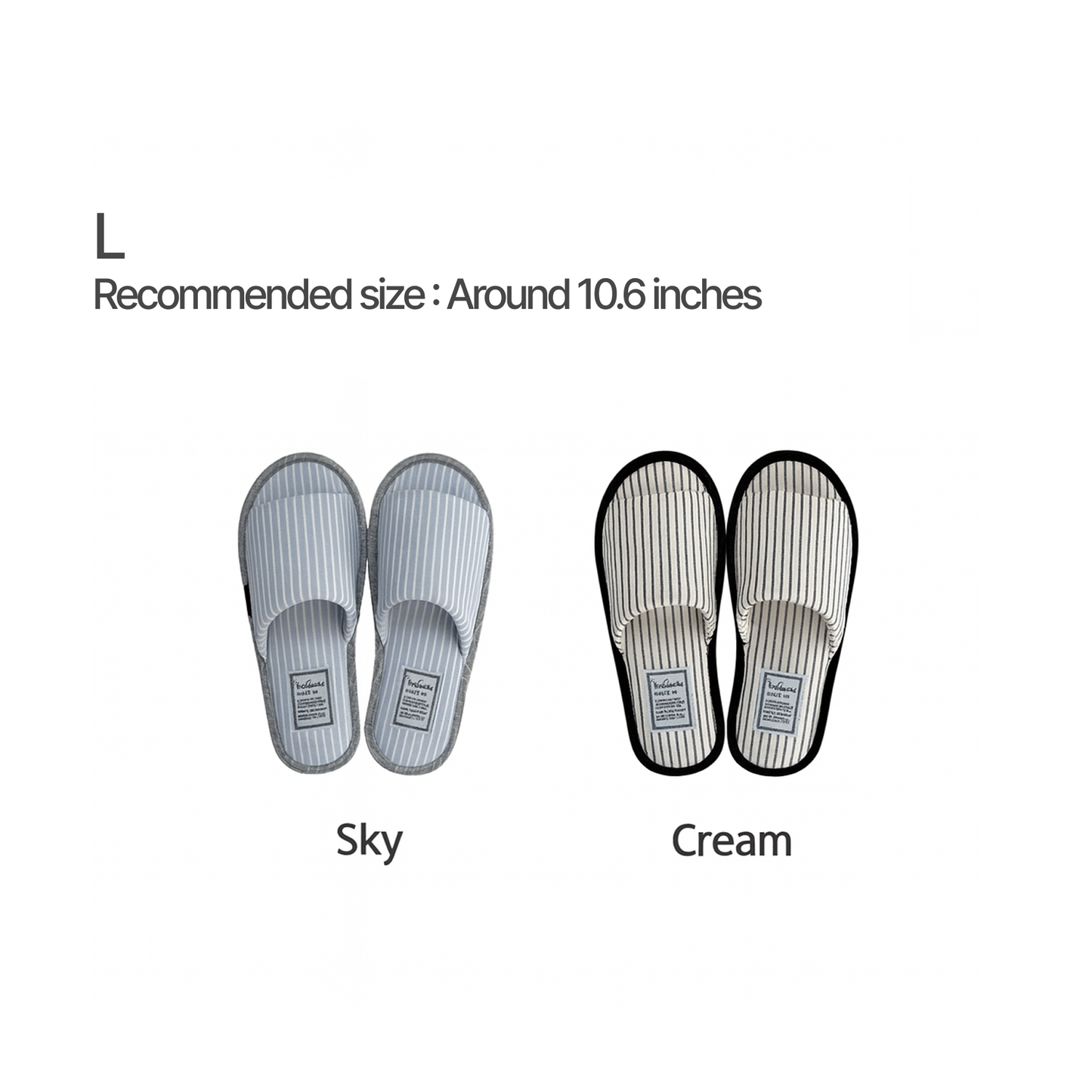 Earth Cozy Stripe Indoor Slippers - image 10 of 10