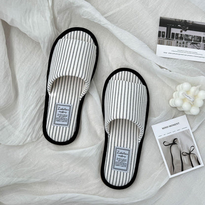 Earth Cozy Stripe Indoor Slippers - image 6 of 10