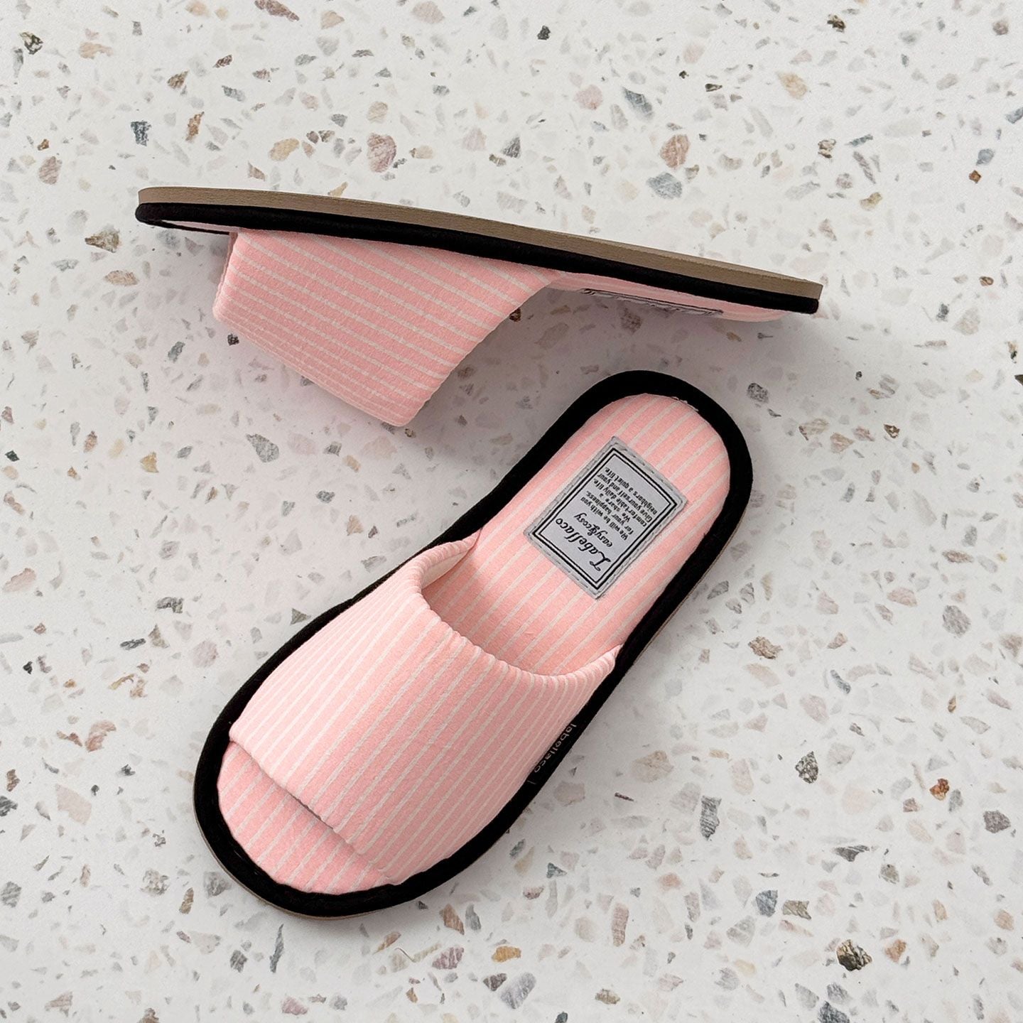 Earth Cozy Stripe Indoor Slippers - lifestyle