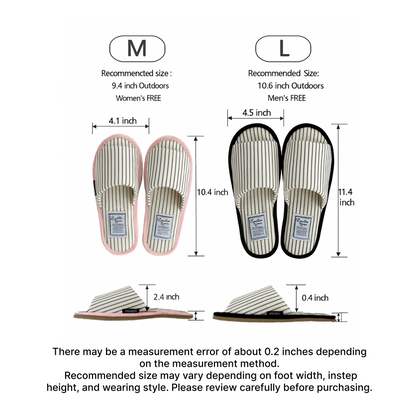 Earth Cozy Stripe Indoor Slippers - image 8 of 10