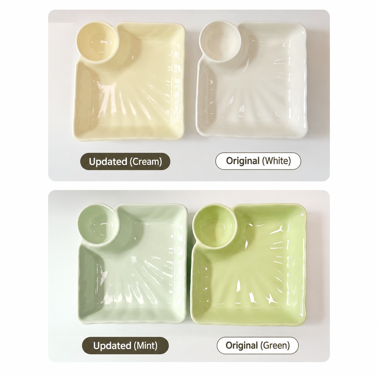 Square Dipping Plate