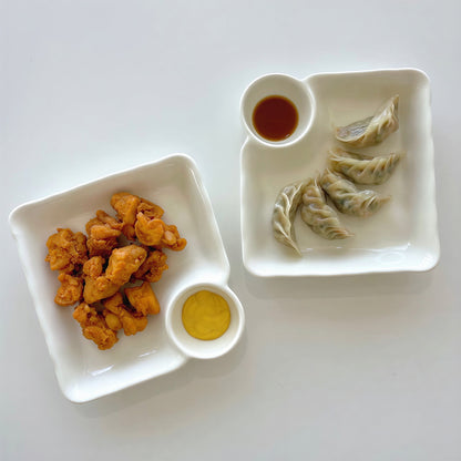 Square Dipping Plate