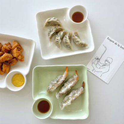 Square Dipping Plate