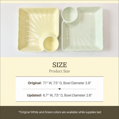 Square Dipping Plate