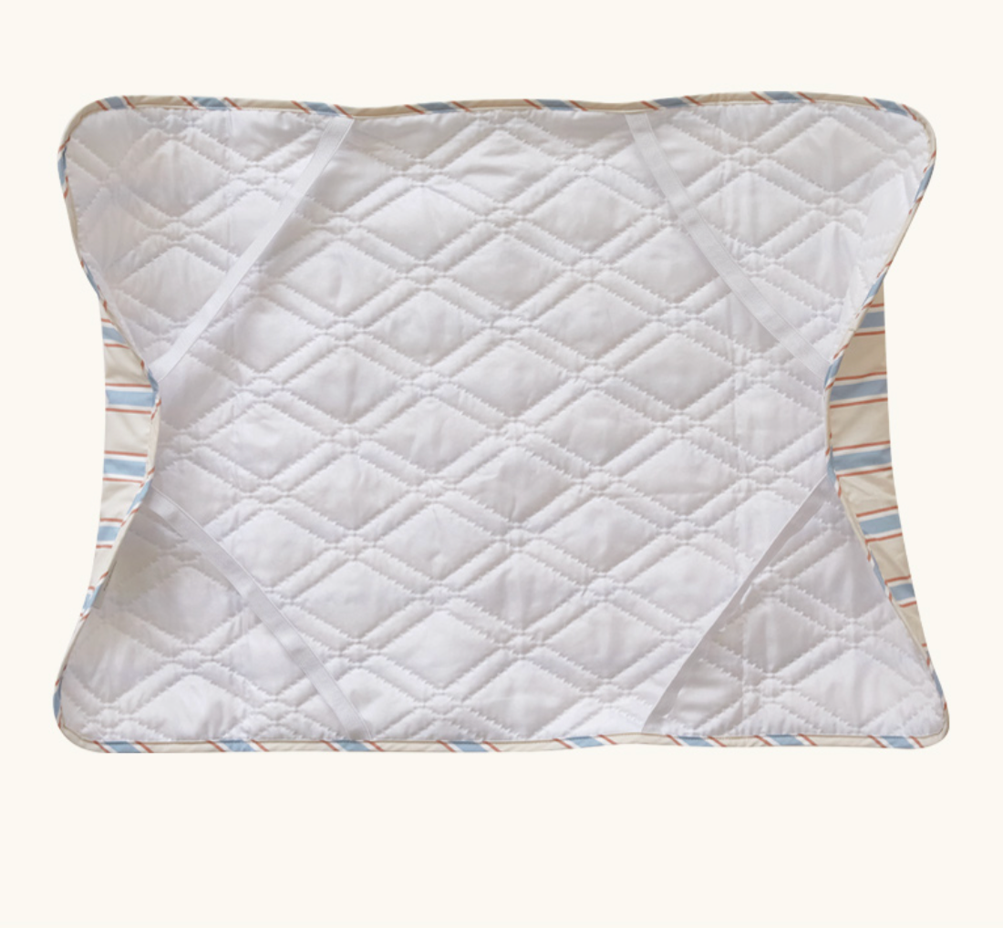 Vintage Mansion Cotton Fitted Pillowcase Set (2-Pack)