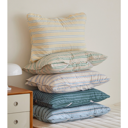 Vintage Mansion Cotton Fitted Pillowcase Set (2-Pack)