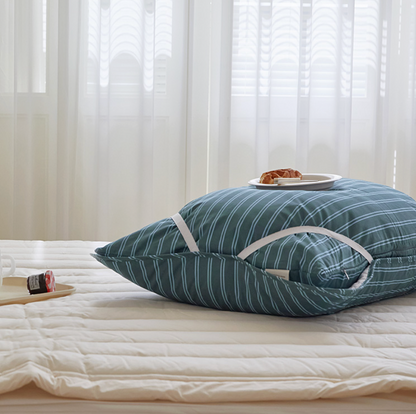 Vintage Mansion Cotton Fitted Pillowcase Set (2-Pack)