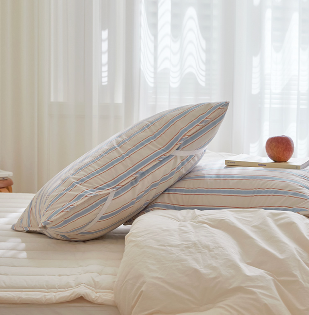 Vintage Mansion Cotton Fitted Pillowcase Set (2-Pack)