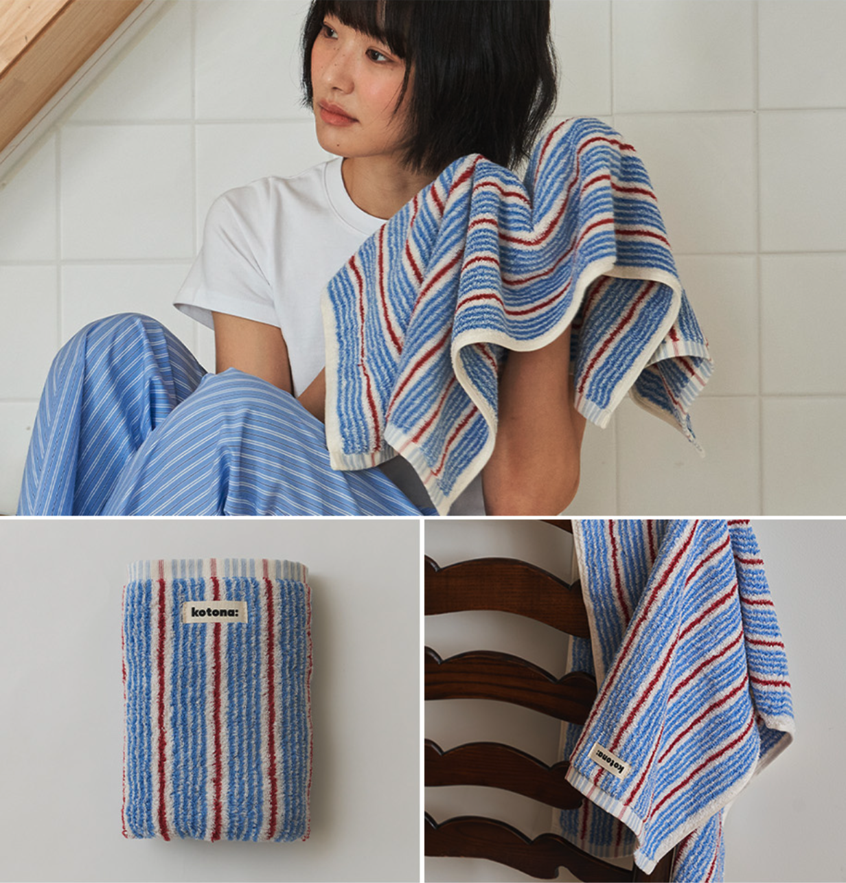 Kotona Color Collection Premium Cotton Towels