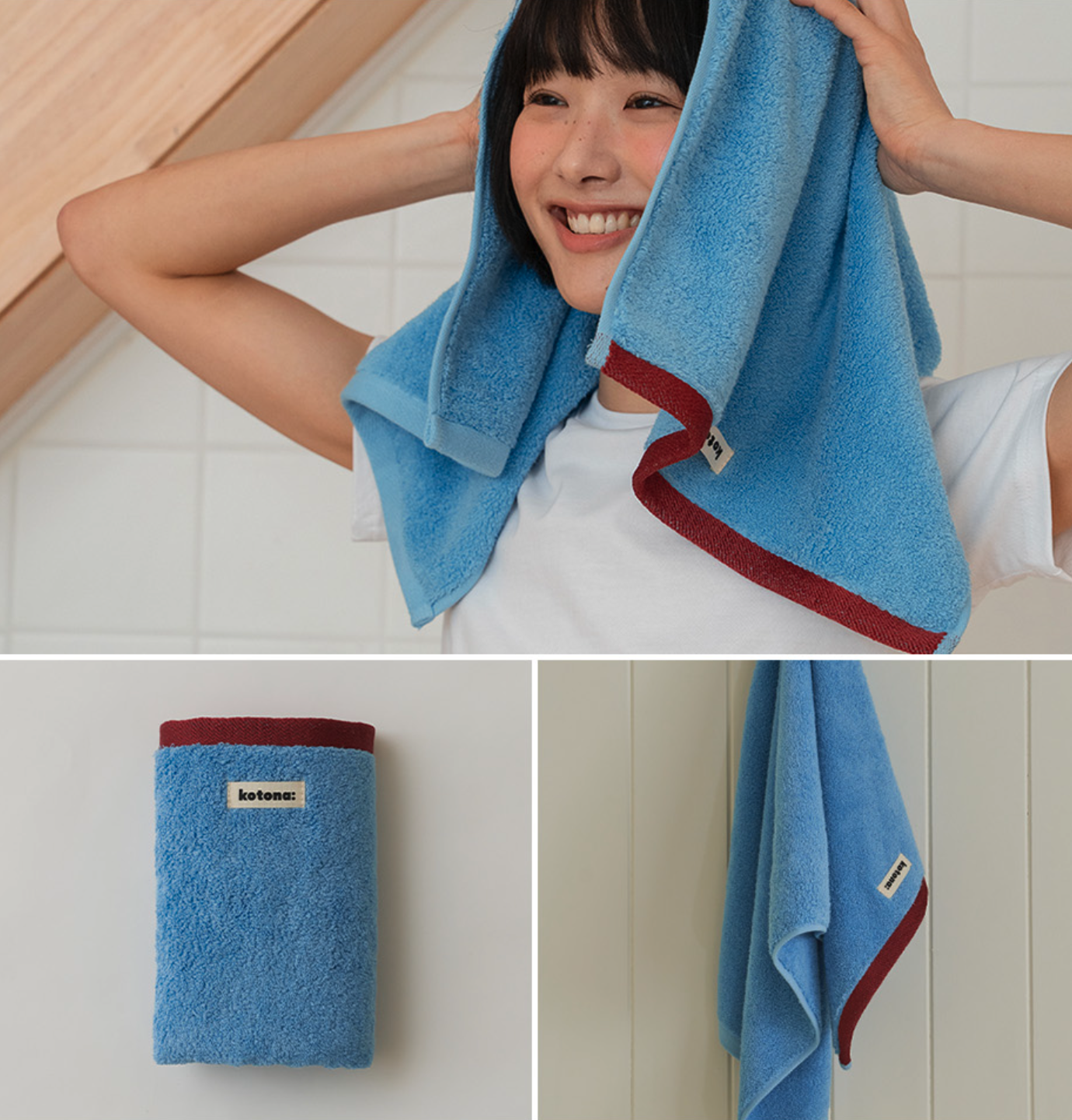 Kotona Color Collection Premium Cotton Towels