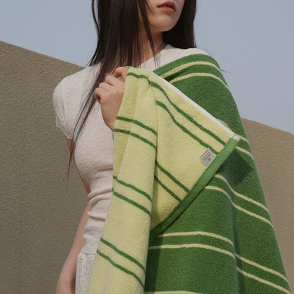 Riviera Stripe Bath and Beach Towel