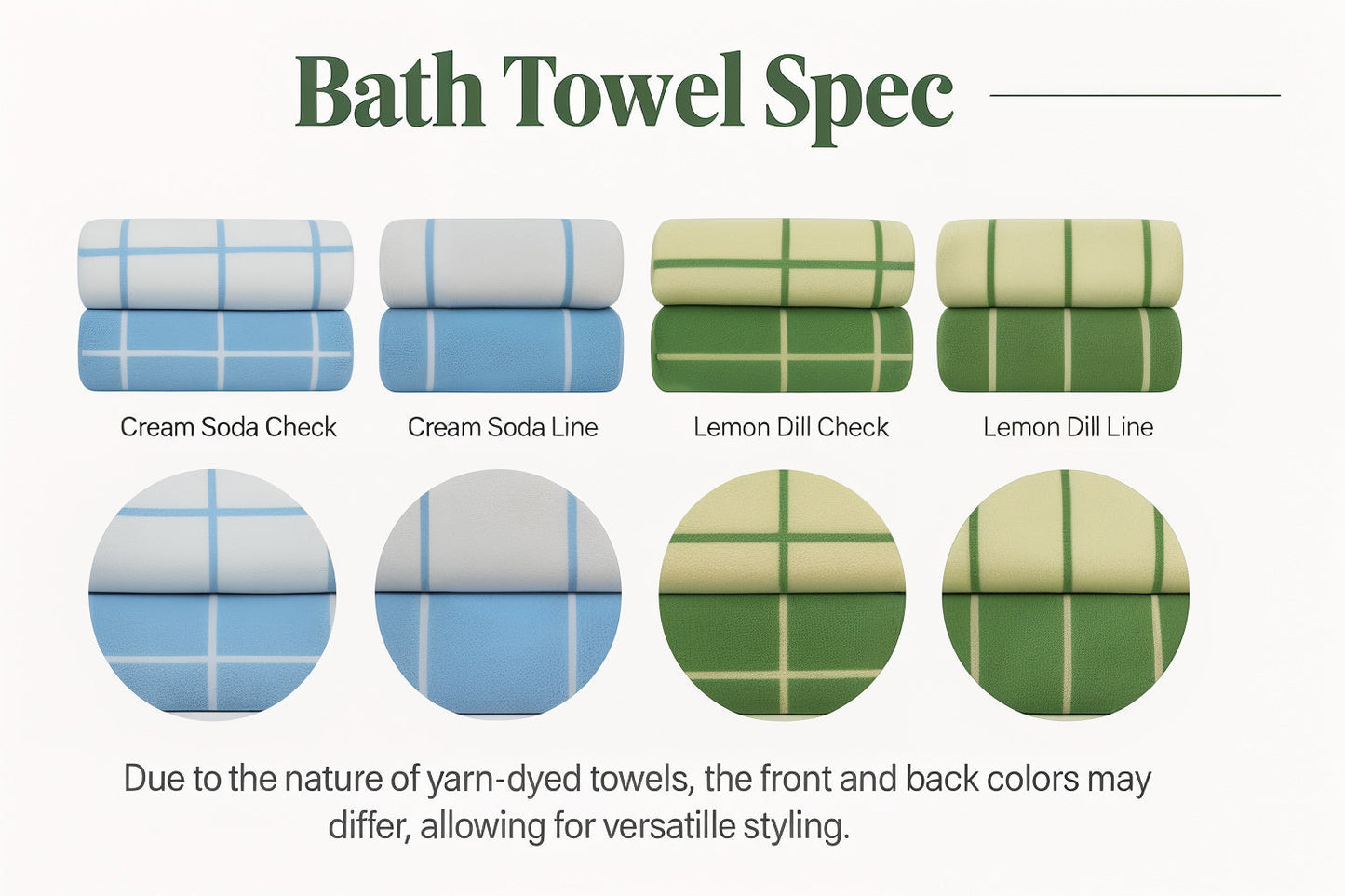 Riviera Stripe Bath and Beach Towel